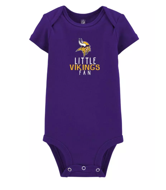 NFL Minnesota Vikings Bodysuit (Purple)